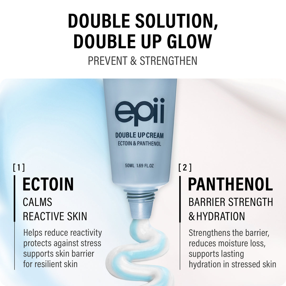 Epii - Double Up Cream - Ectoin & Panthenol