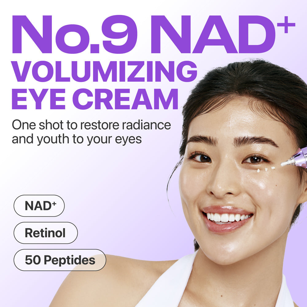 Numbuzin No.9 NAD+ Retinol Volumetox Eye Cream
NAD+ and Retinol